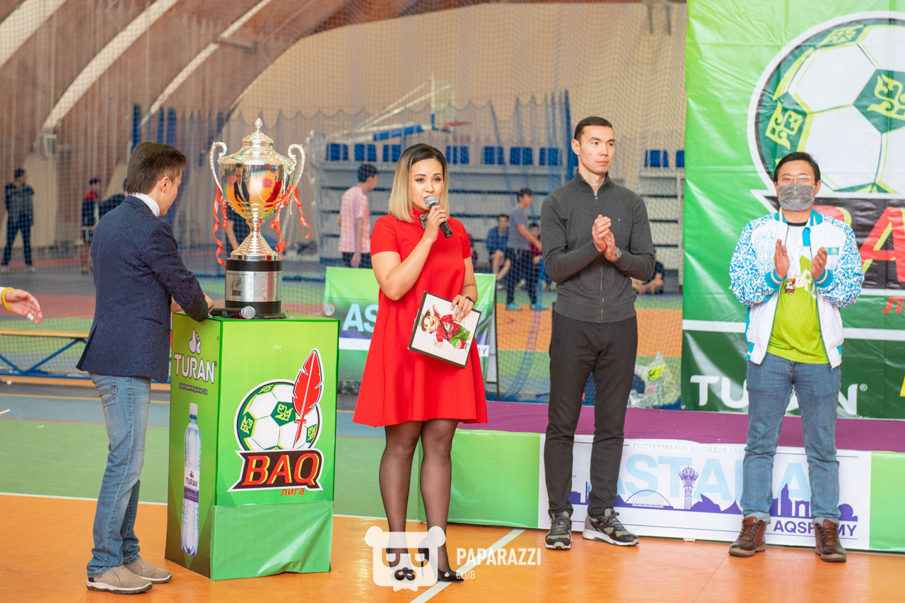 Чемпионский матч VII сезона BAQ league по футзалу среди СМИ и церемония награждения