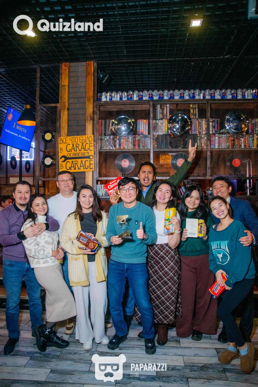Интеллектуально-развлекательная игра Quizland Астана 14.12.2025 Интеллектуально-развлекательная игра Quizland