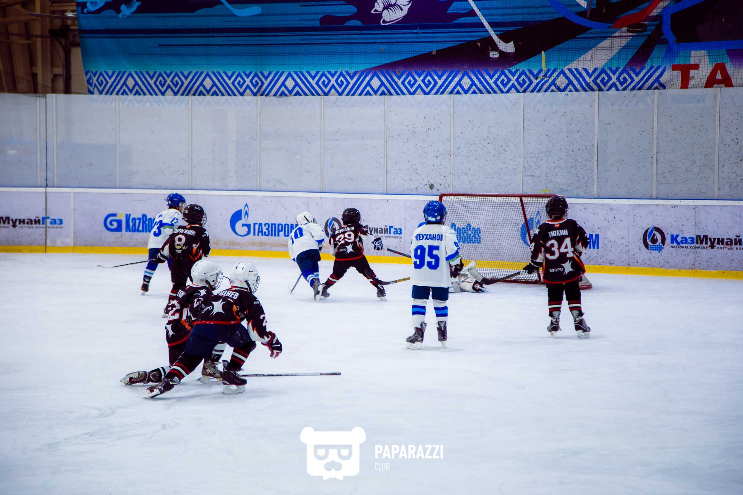 Хоккейный матч "Барыс 1" - "Горняк"