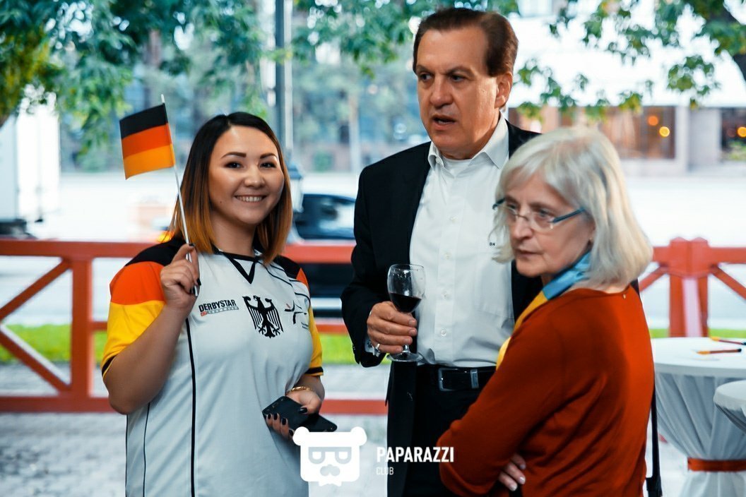 Посольство Германии на просмотре EURO 2016 @Grand Park Esil