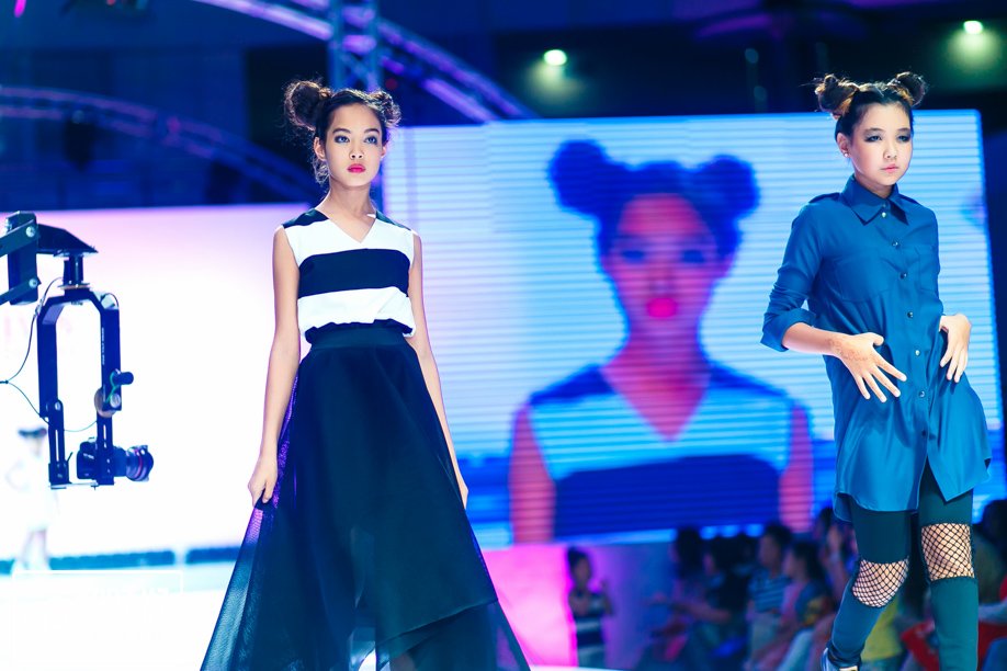 Kazakhstan kids fashion show