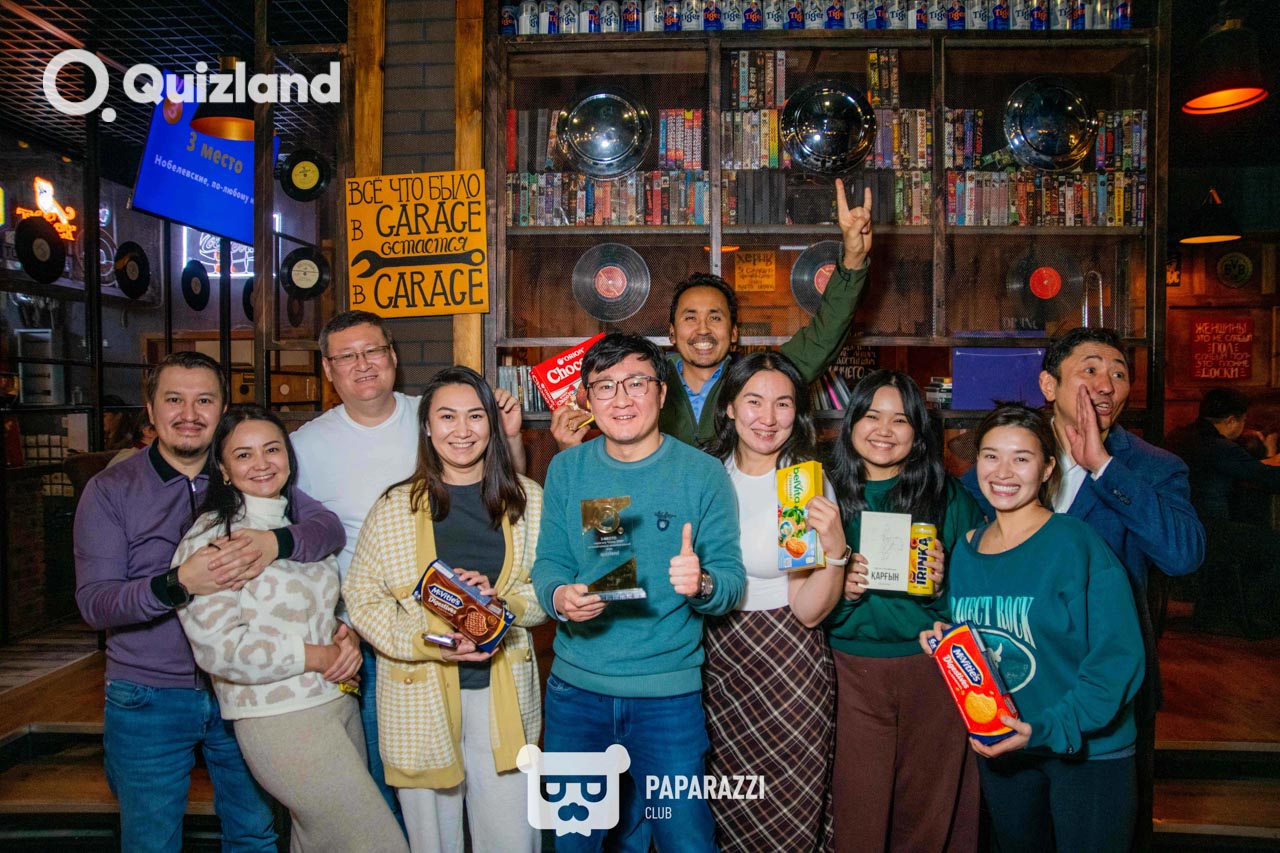 Интеллектуально-развлекательная игра Quizland Астана 14.12.2025 Интеллектуально-развлекательная игра Quizland
