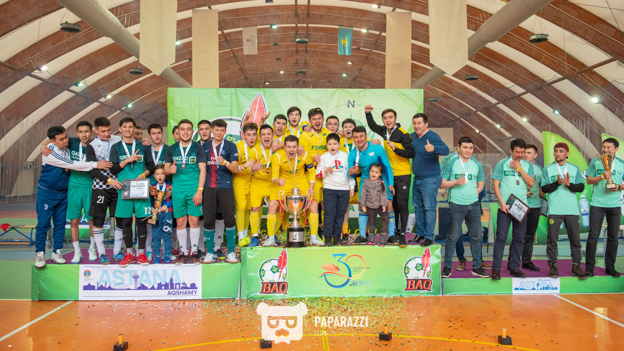 Чемпионский матч VII сезона BAQ league по футзалу среди СМИ и церемония награждения