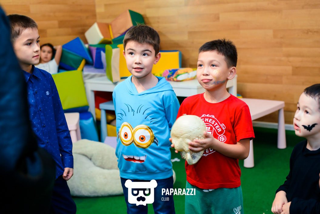 Детский Мастер Класс "Halloween" для баскетбольной школы Astana Eagles 